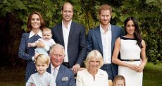 الأمير تشارلز مع عائلته