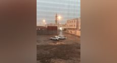 سقوط أمطار رعدية بالمدينة المنور 