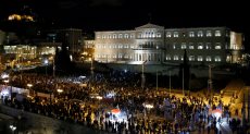 الأمن اليونانى يعتقل عدد من المحتجين على تغيير اسم مقدونيا