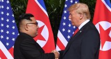 الرئيس الأمريكى وزعيم كوريا الشمالية