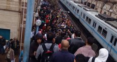  توقف حركة مترو المرج -  حلوان بسبب الأمطار