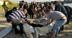 ضحايا غرق العبارة فى الموصل