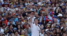 زعيم المعارضة الفنزويلية جوايدو 