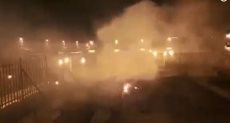 حريق بالمصلى المروانى فى المسجد الأقصى