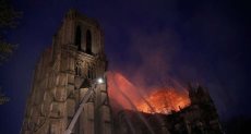 حريق كنيسة نوتردام 