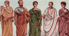 ملابس رومانية قديمة