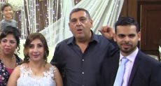 العروسان هشام وريموندا 
