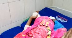 استخراج زاوية حديدية من عين طفل بمستشفى سوهاج الجامعى