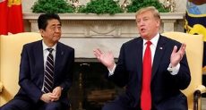  الرئيس الأمريكي يلتقى رئيس وزراء اليابان