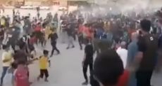 جانب من المعركة