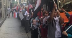  المصريون يحتشدون في نيويورك لتأييد السيسي