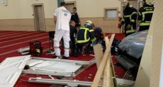 اقتحام المسجد الكبير فى كولمار فى شرق فرنسا