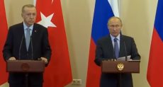 لقاء بوتين وأردوغان