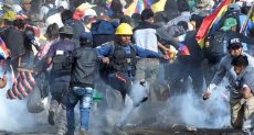الاشتباكات فى بوليفيا