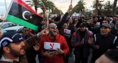مظاهرات ليبيا - أرشيفية