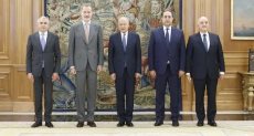 أبو الغيط مع ملك إسبانيا على هامش فعاليات المنتدى العربي الإسباني