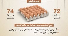 البيض بسعر مخفض