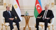 الرئيس عبد الفتاح السيسى ورئيس أذربيجان