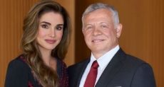 العاهل الأردنى الملك عبدالله الثانى و الملكة رانيا
