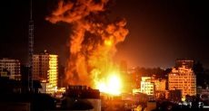 قصف على غزة ـ صورة أرشيفية