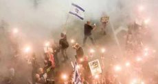 مظاهرات فى إسرائيل ضد نتنياهو