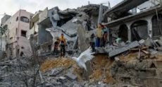 دمار غزة جراء العدوان الإسرائيلى