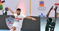 مباراة الزمالك وكيركوس الإثيوبي فى بطزاة أفريقيا لليد