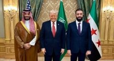 ترامب والشرع وبن سلمان