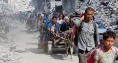 نزوح فلسطينين - أرشيفية