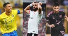 ميسي ومحمد صلاح ورونالدو