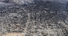 دمار غزة جراء العدوان الإسرائيلى