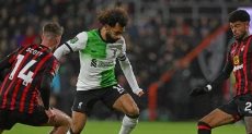 محمد صلاح في مباراة سابقة بين ليفربول وبورنموث