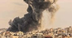 قصف لطيران الاحتلال الإسرائيلي على غزة