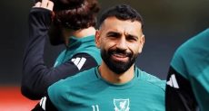 محمد صلاح فى تدريبات ليفربول