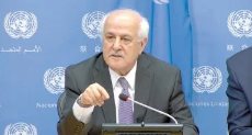مندوب فلسطين بالامم المتحدة السفير رياض منصور