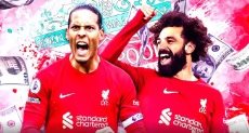 محمد صلاح وفان دايك
