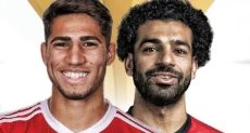 محمد صلاح وأشرف حكيمي