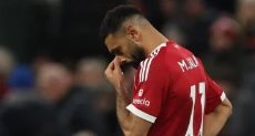 محمد صلاح في مباراة سابقة مع ليفربول