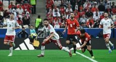 من مباراة مصر والإمارات فى كأس العرب