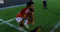 حسين الشحات لاعب النادى الأهلى
