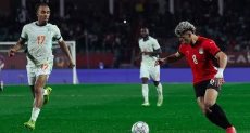 إمام عاشور في مباراة مصر وكوت ديفوار