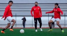 منتخب مصر فى أحد التدريبات