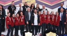 نادى الصيد يحصد بطولة الدرع العام للجمباز الفني