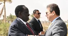 السيد اللواء حسن رشاد رئيس المخابرات العامة المصرية يلتقى وفد جنوب السودان