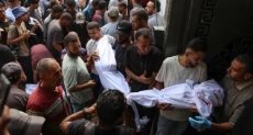 جنازة لأطفال غزة ضحايا حرب الإبادة الإسرائيلية - أرشيفية