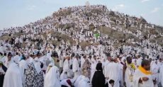ارتفاع الحرارة على جبل عرفات
