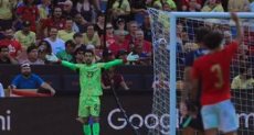 مصطفى شوبير أمام البرازيل