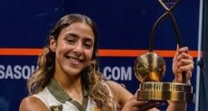 هانيا الحمامي بطلة الاسكواش