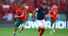 مباراة سابقة بين فرنسا ضد المغرب