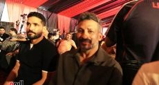 سيد معوض وصالح جمعة فى افتتاح فرع الأهلى بالمنصورة